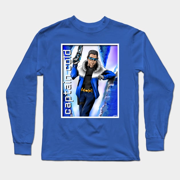 Captain Snart Long Sleeve T-Shirt by nickbeta